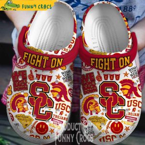 Fight On Usc Trojans Crocs