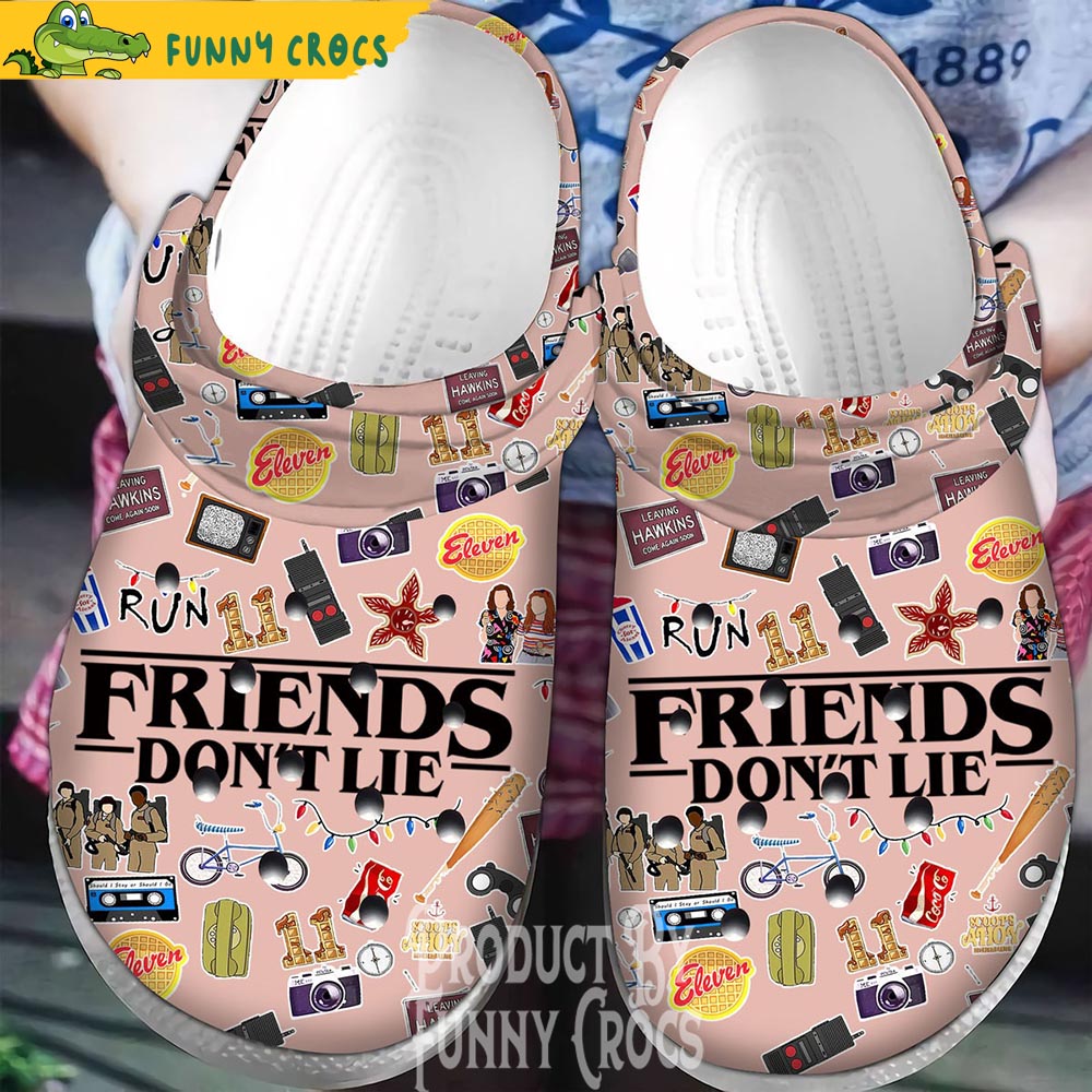 Friend Don't Lie Stranger Things Crocs Shoes