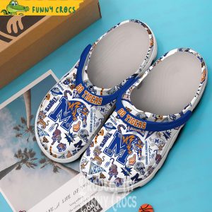Go Tigers University Of Memphis Crocs Shoes 2
