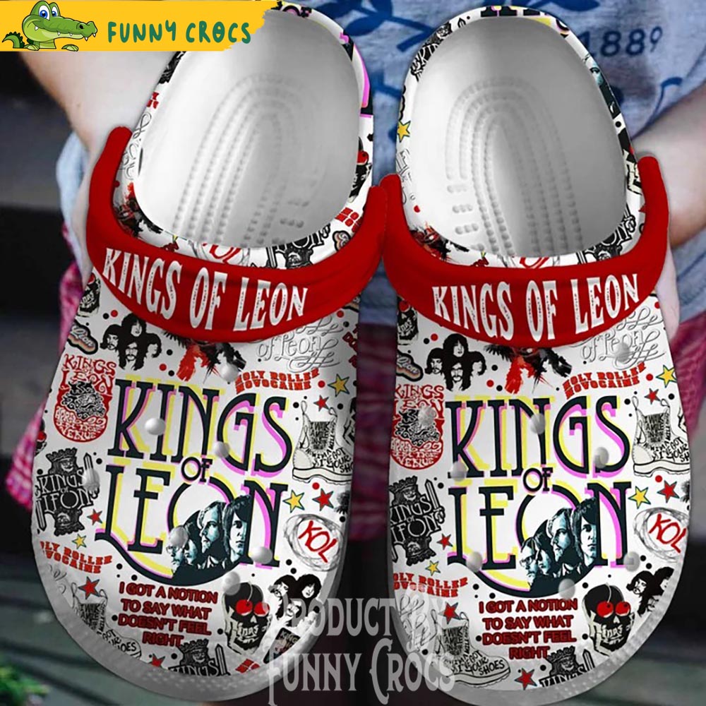 Kings Of Leon Band Crocs Shoes