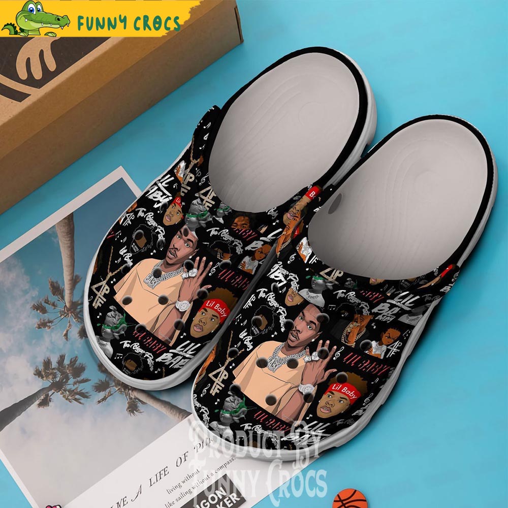 Lil Baby Rapper Crocs Shoes