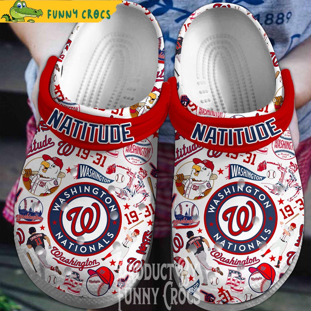 Natitude Washington Nationals Crocs