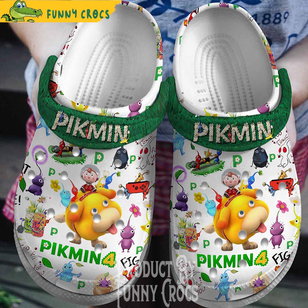 Pikmin 4 Game Crocs