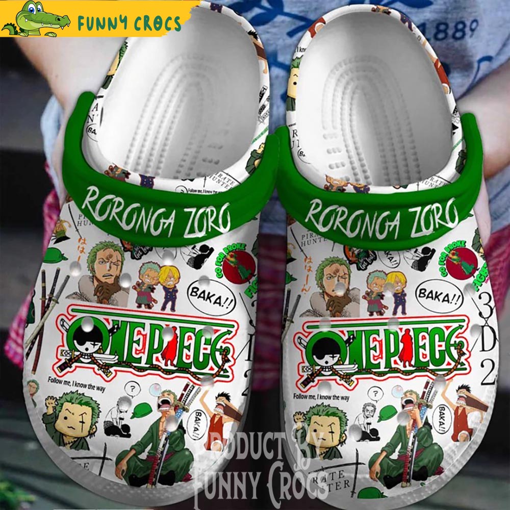 Roronoa Zoro One Piece Crocs Crocband