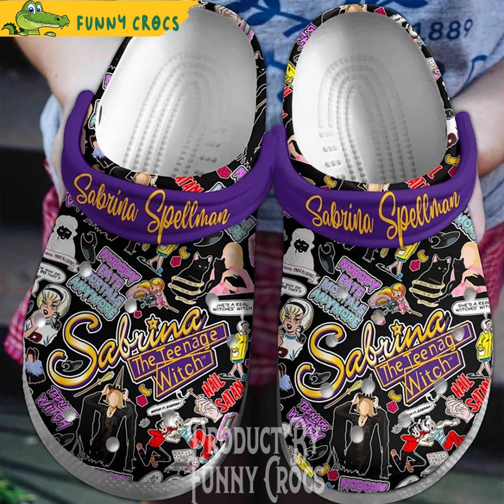 Sabrina The Teenage Witch Cartoon Halloween Crocs