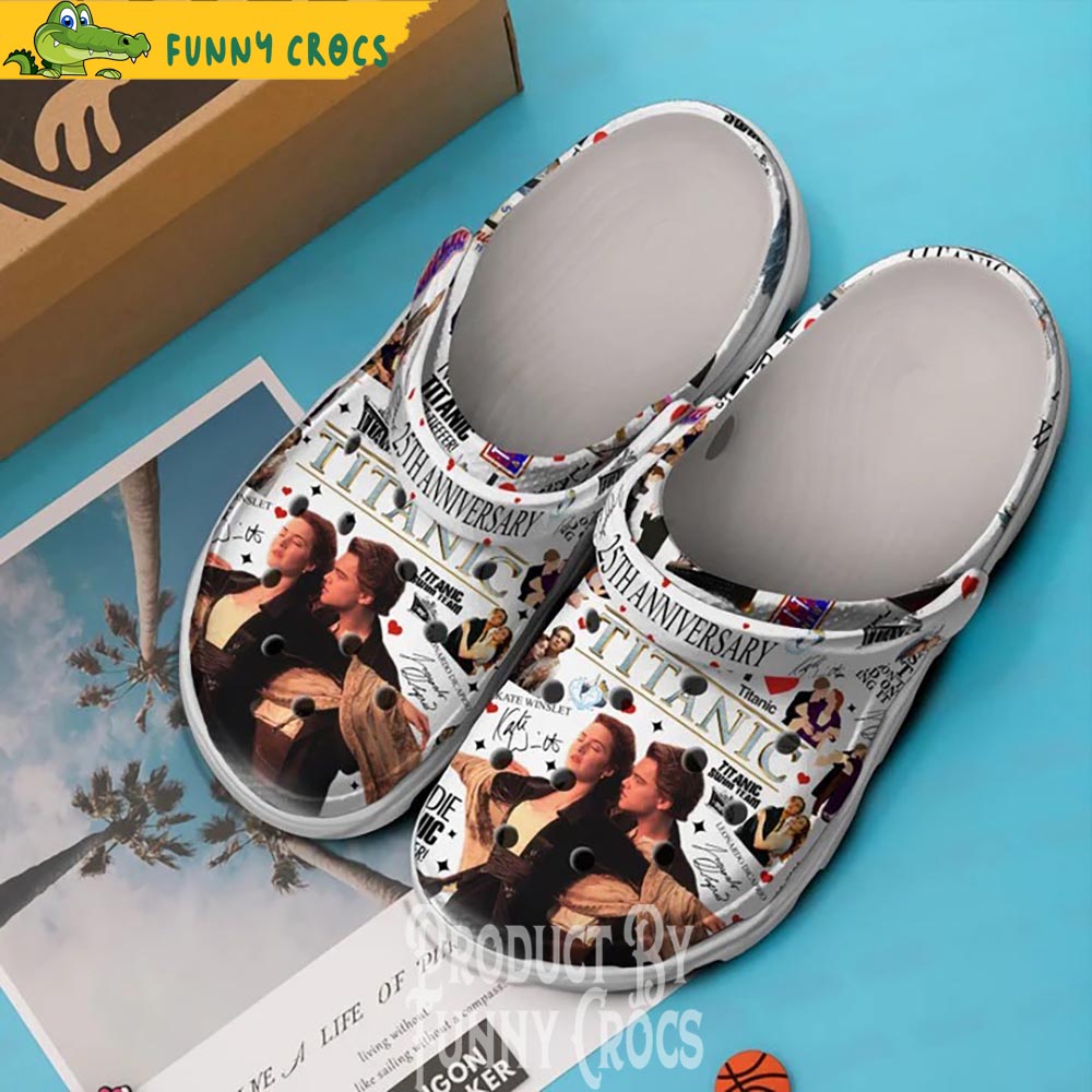 Titanic 25th Anniversary Crocs Shoes