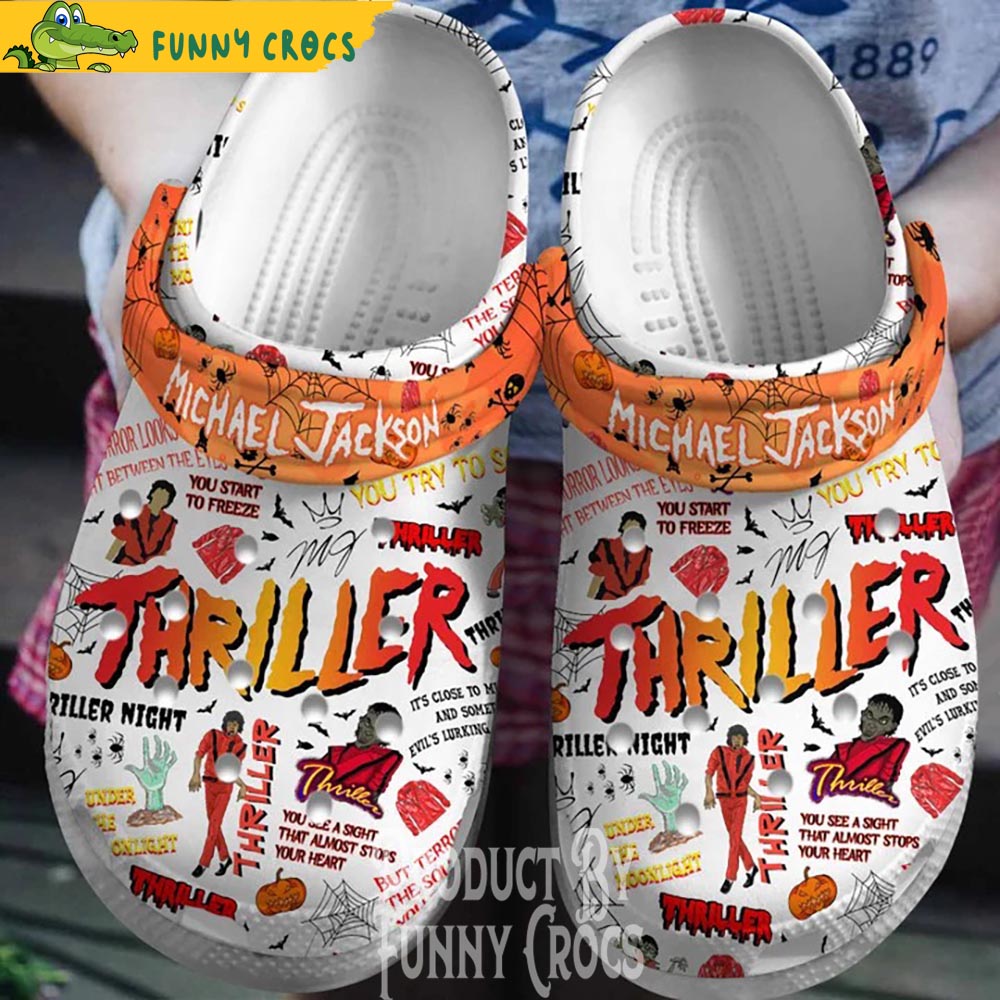 Michael Jackson Thriller Halloween Crocs