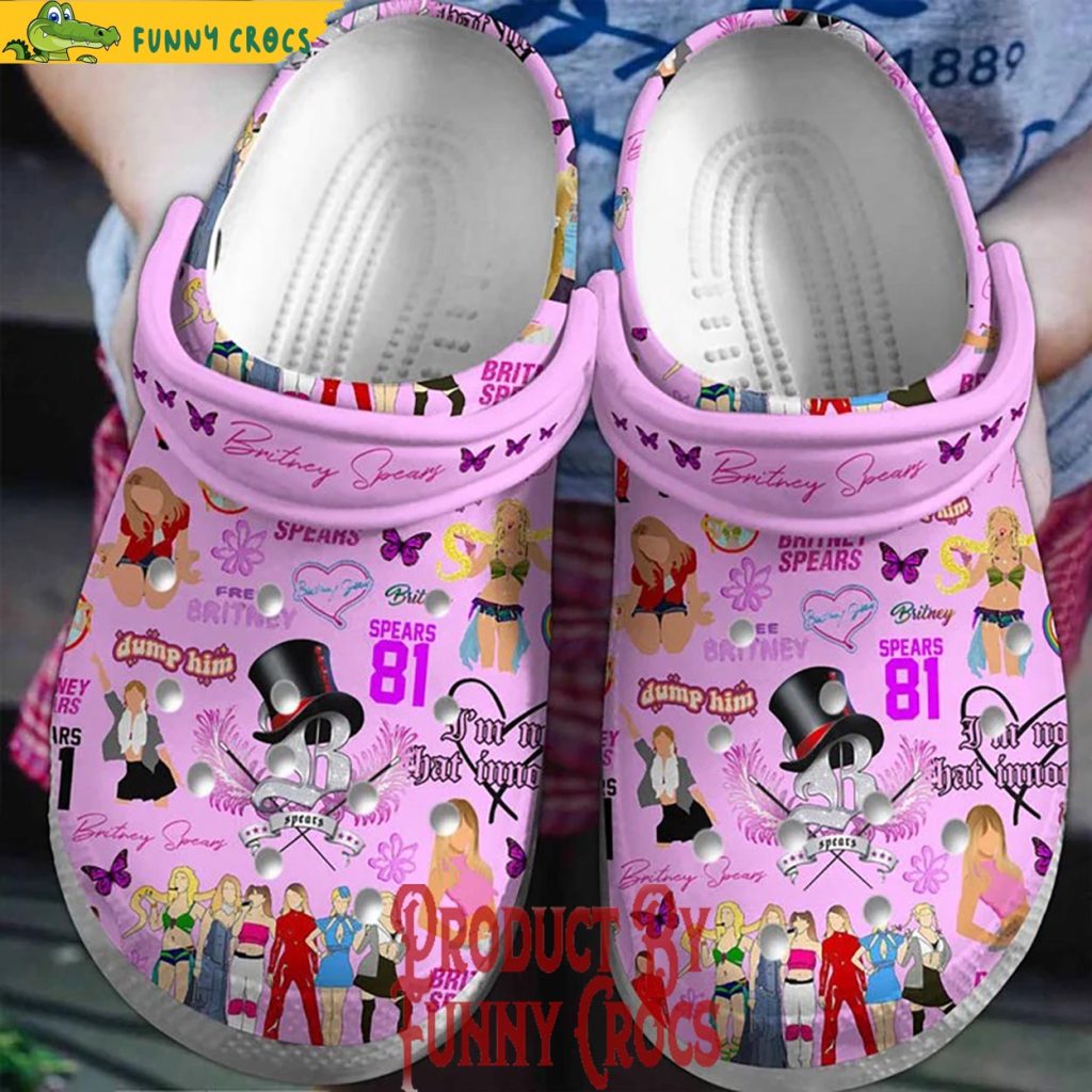 Britney Spears Crocs Clogs For Women