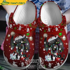 Christmas How To Train Your Dragon Crocs 1