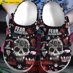 Fear The Walking Dead Crocs Clogs Shoes