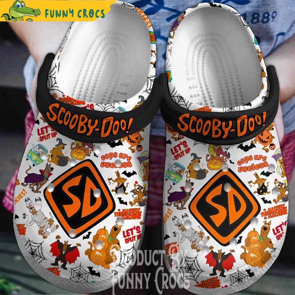 Halloween Scooby Doo Crocs Clogs Shoes