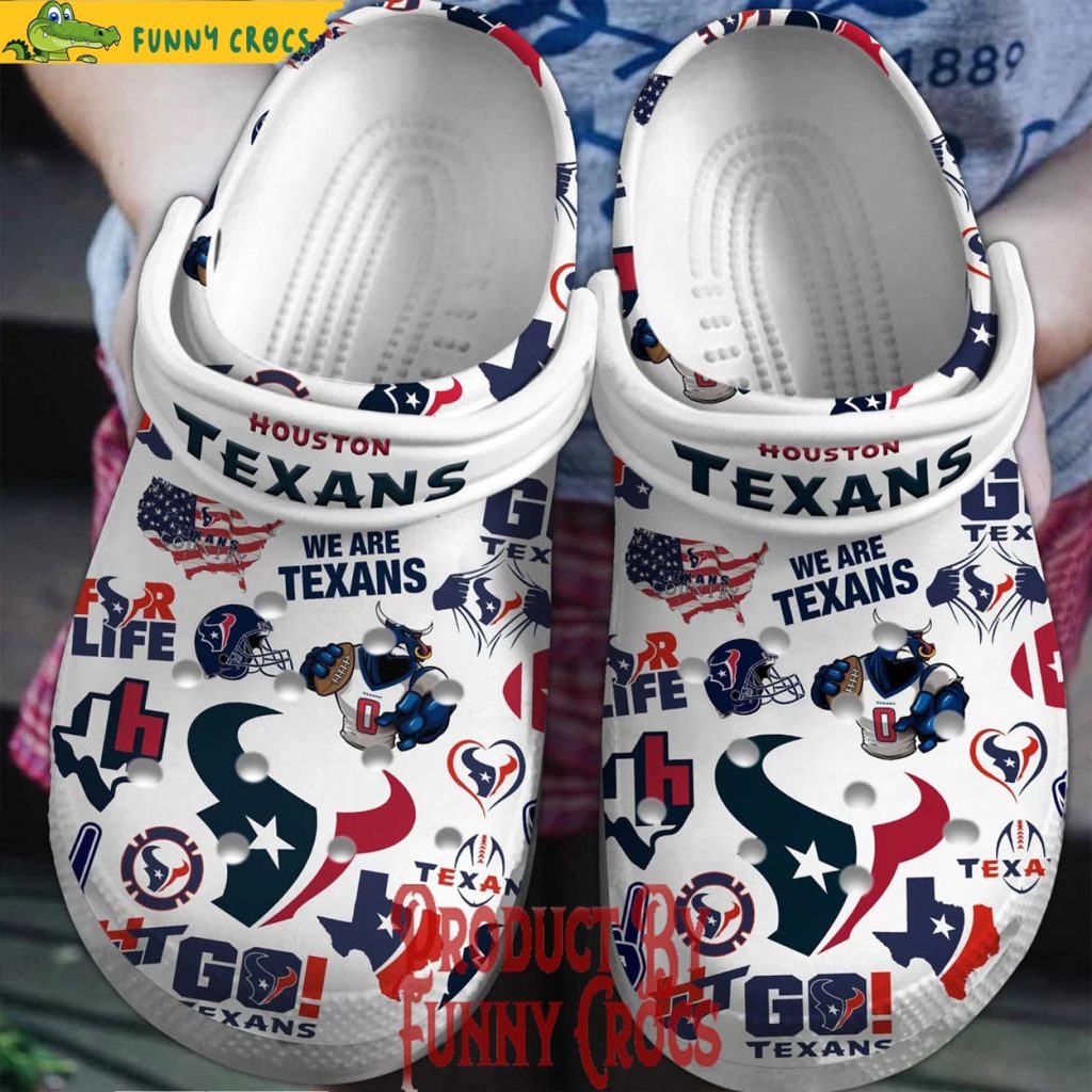 Houston Texans Crocs For Adults