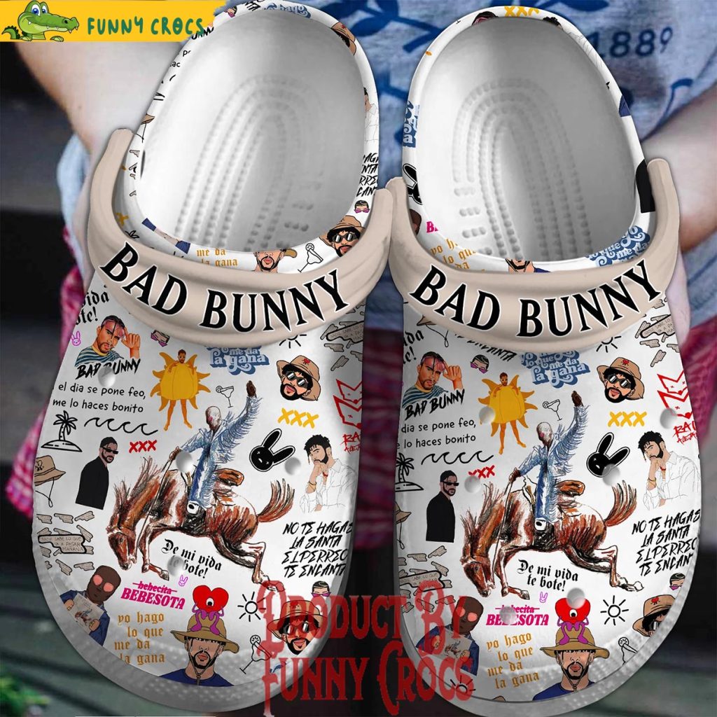 Bebesota Bad Bunny Crocs