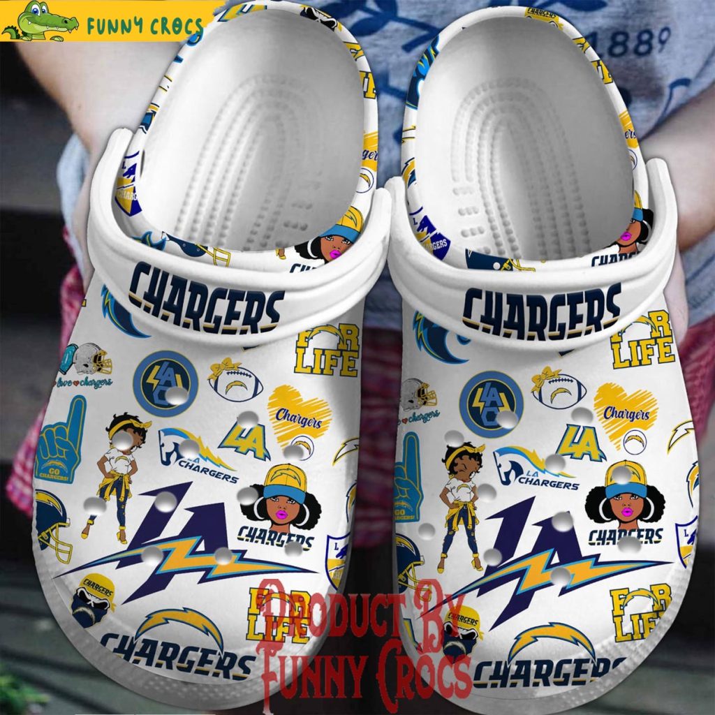 Los Angeles Chargers Crocs Crocband