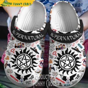 Movie Supernatural Crocs Shoes