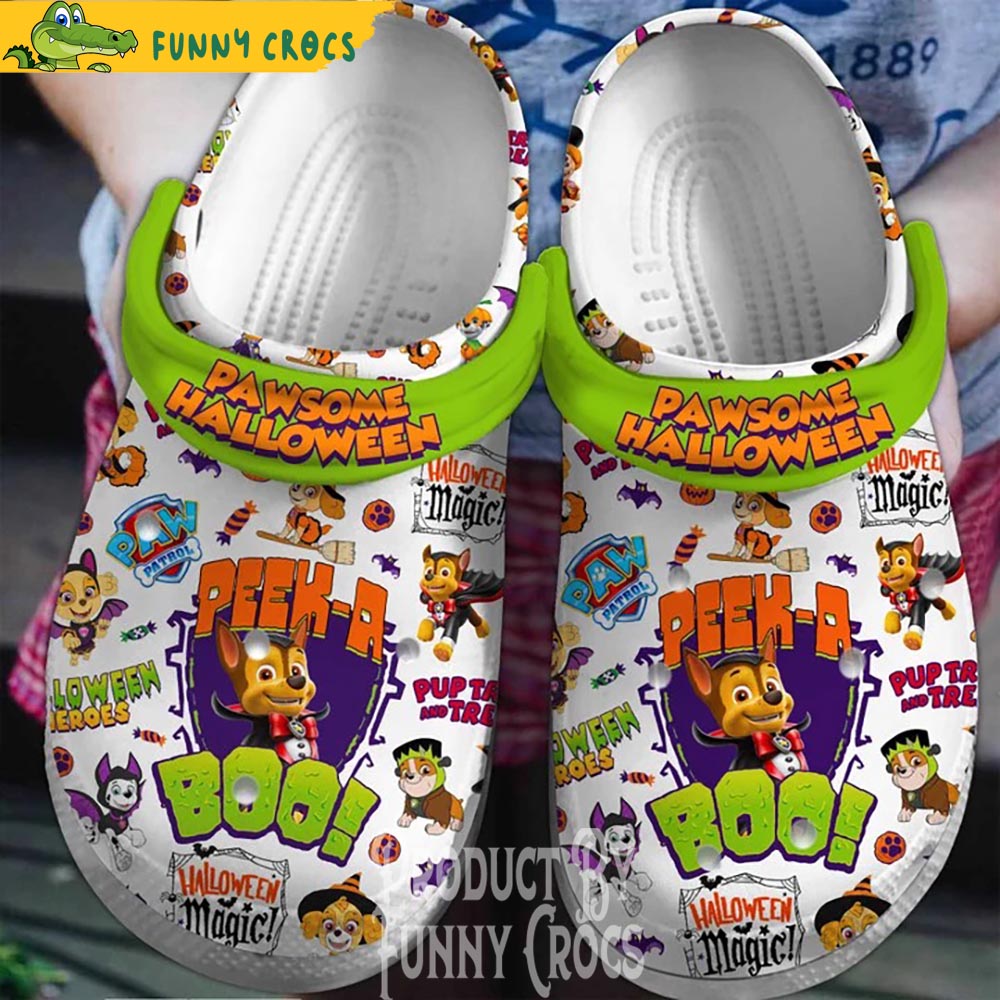 PawSome Halloween Paw Patrol Crocs