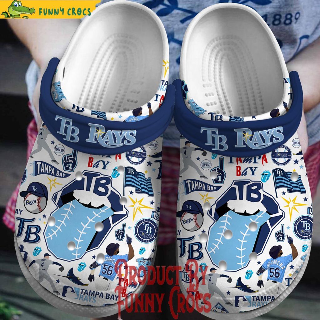 Rolling Stones Tampa Bay Rays Crocs