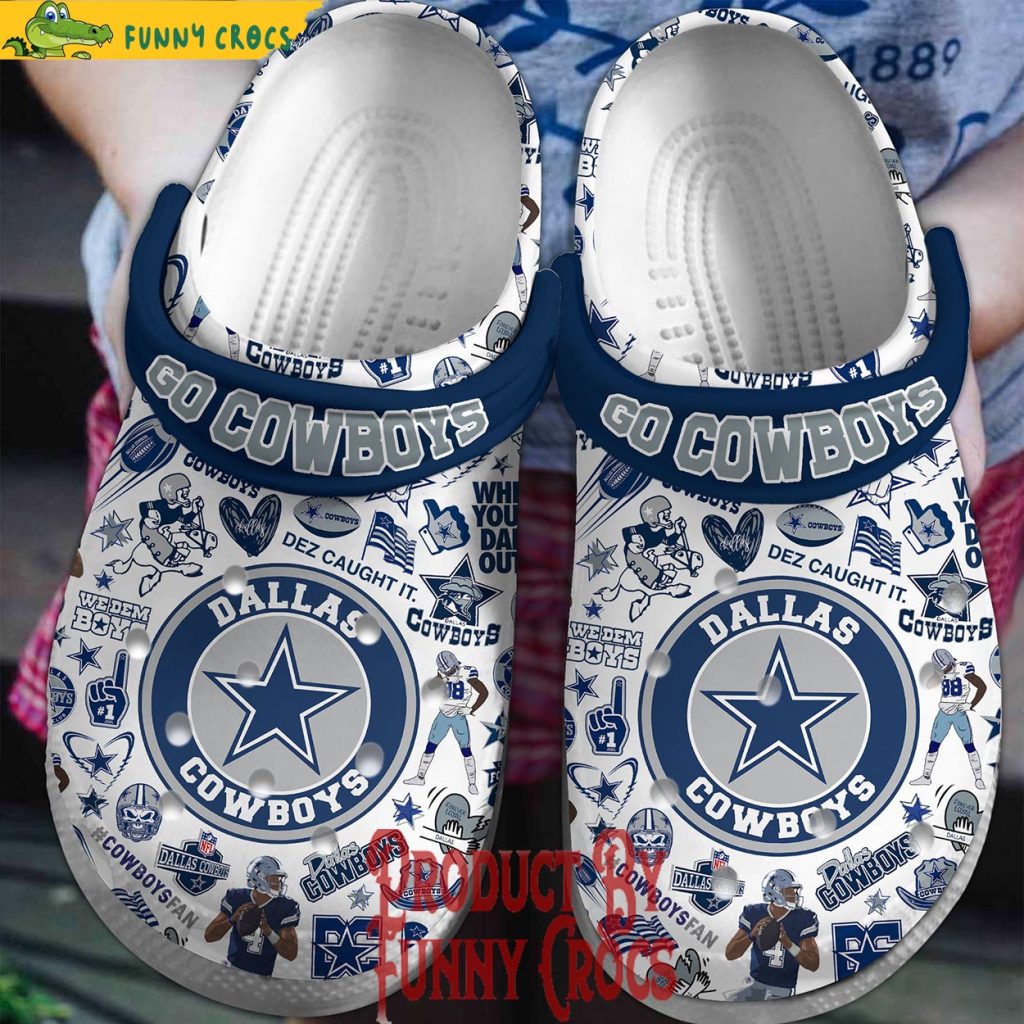 Go Cowboys Dallas Cowboys Crocs