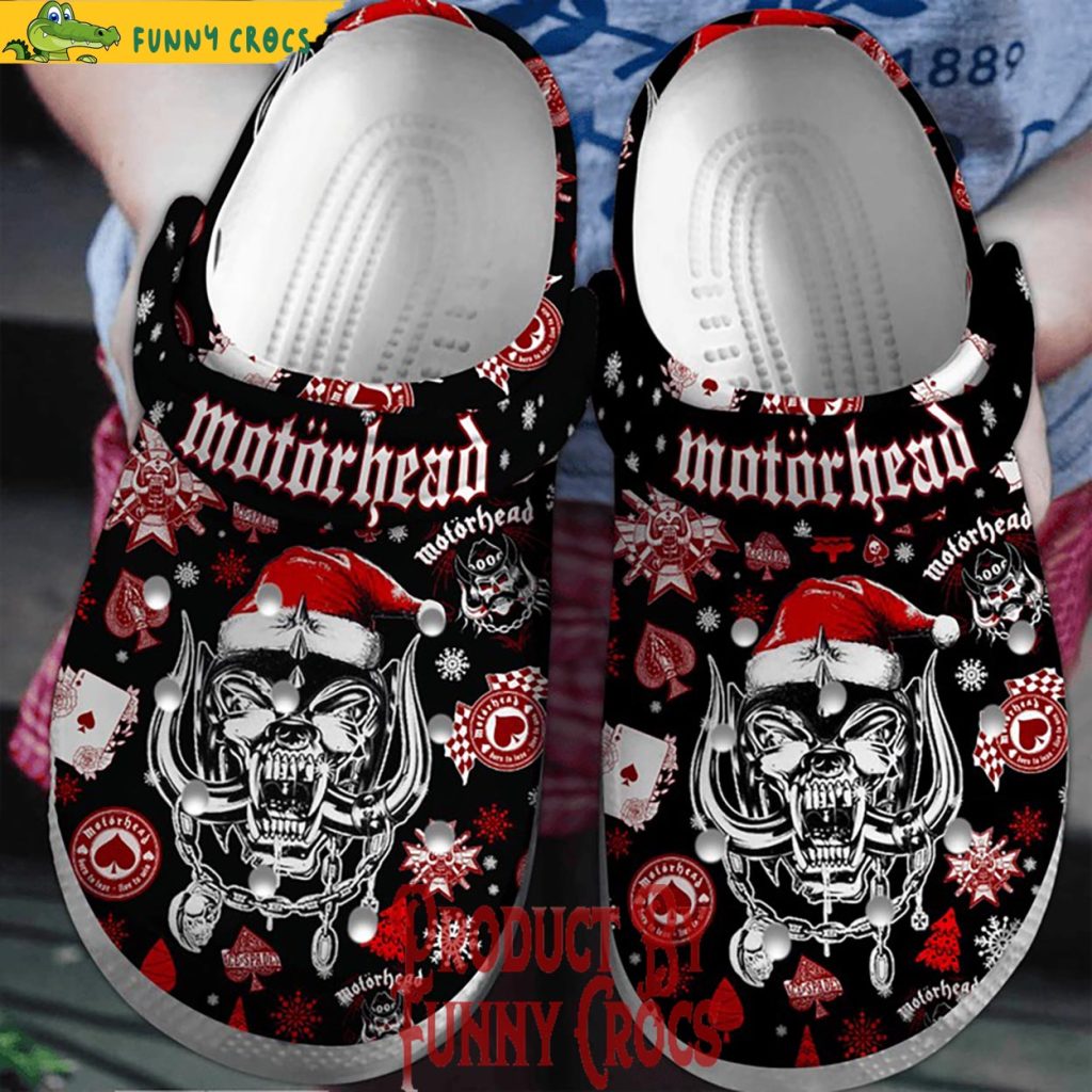 Merry Christmas Motorhead Crocs