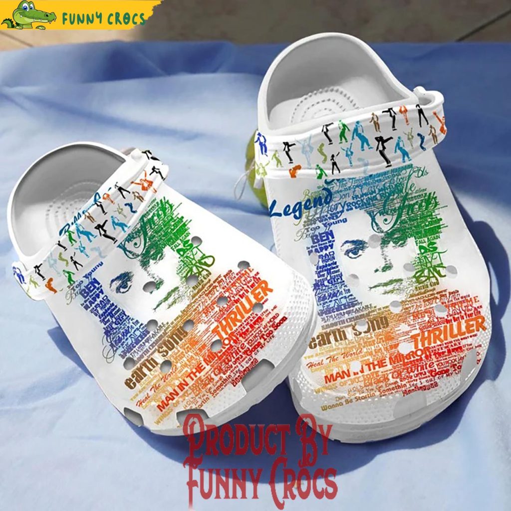 Michael Jackson Crocs Crocband Clog
