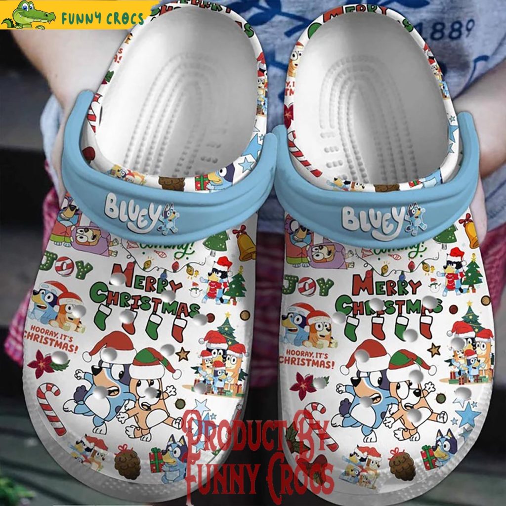 New Bluey Christmas Crocs