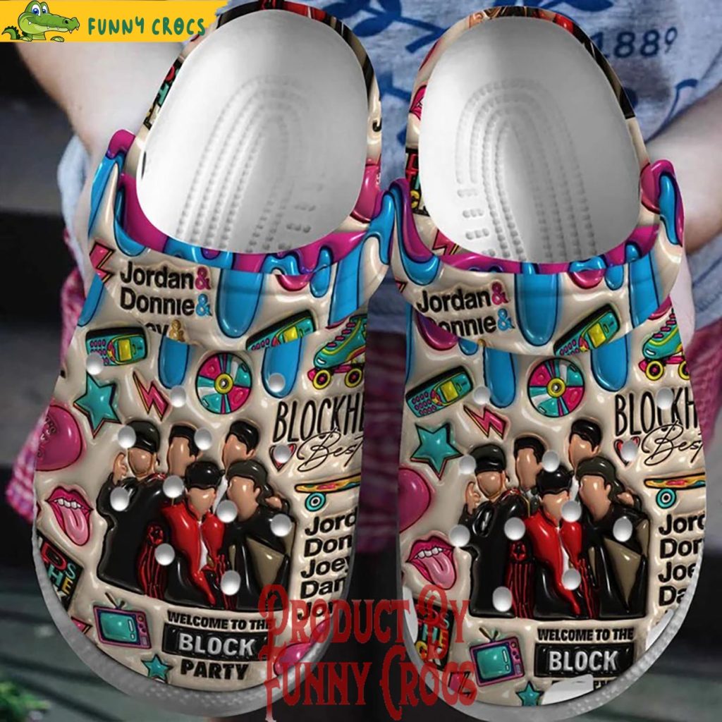 New Kids On The Block Crocs Slippers