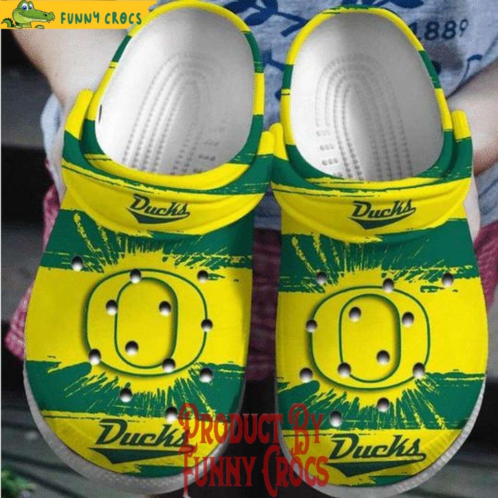 Oregon Ducks NCAA Crocs Shoes