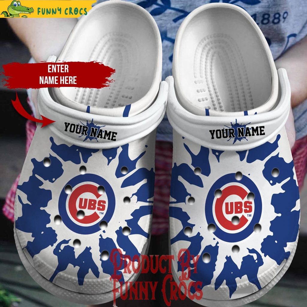 Personalized Chicago Cubs Crocs Clogs