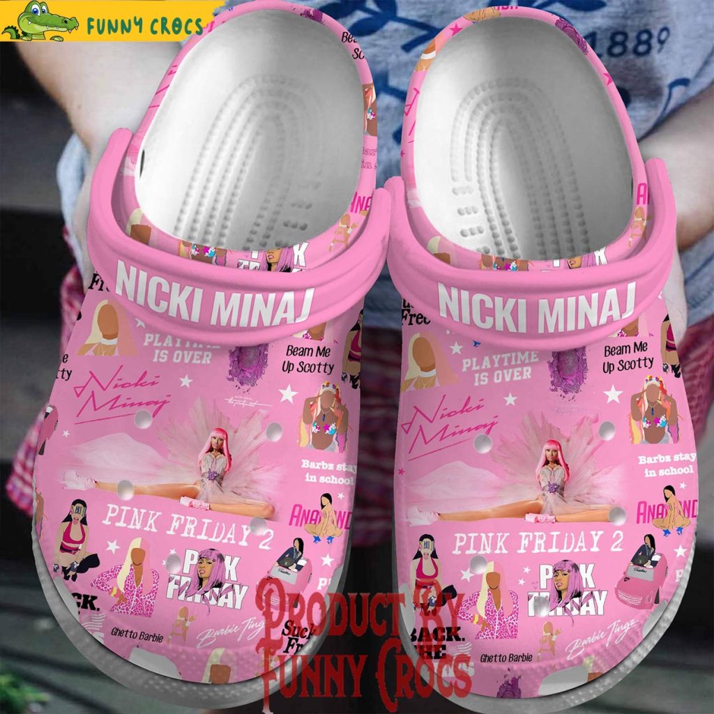 Pink Friday 2 Nicki Minaj Crocs