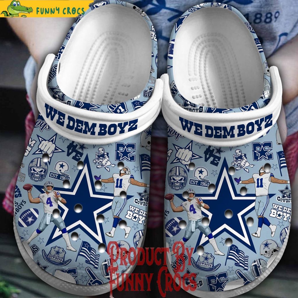 We Dem Boyz Dallas Cowboys Crocs