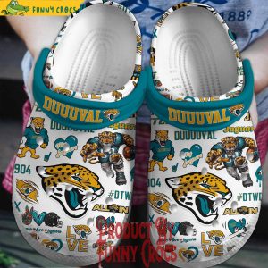 Jacksonville Jaguars Duuuval Crocs For Adults