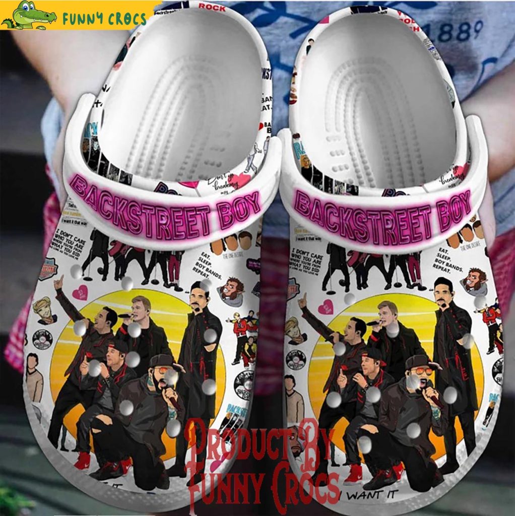 Backstreet Boys Last Christmas Crocs Shoes