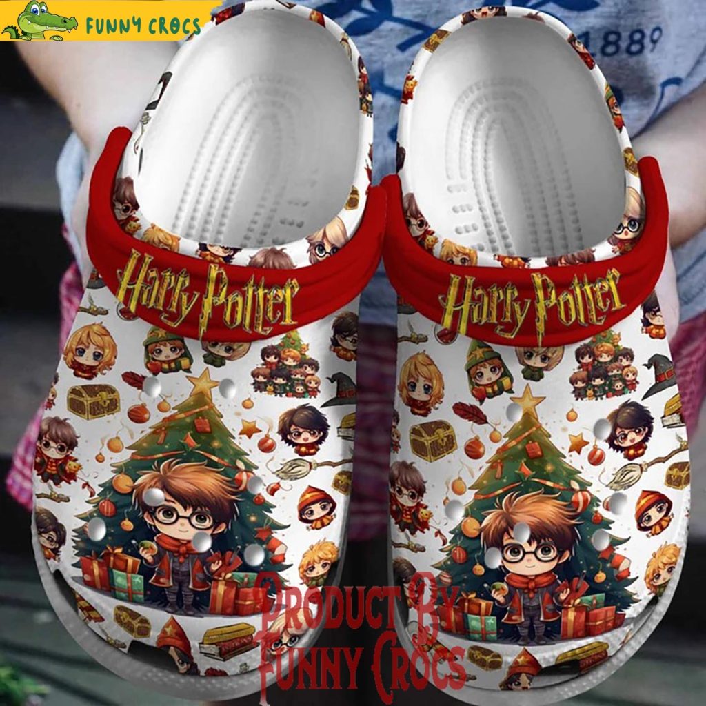 Chibi Harry Potter Tree Christmas Crocs