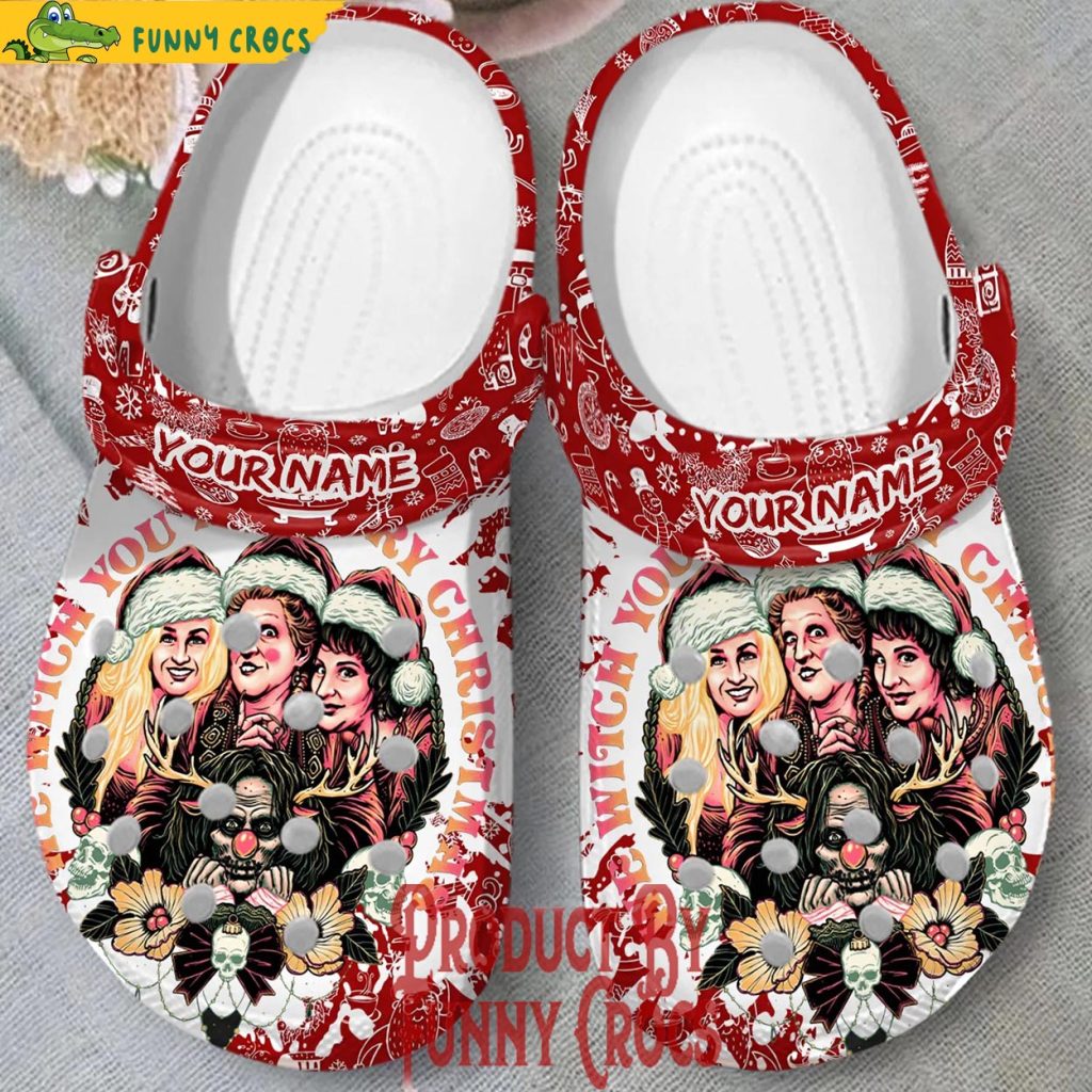 Custom Hocus Pocus Christmas Crocs