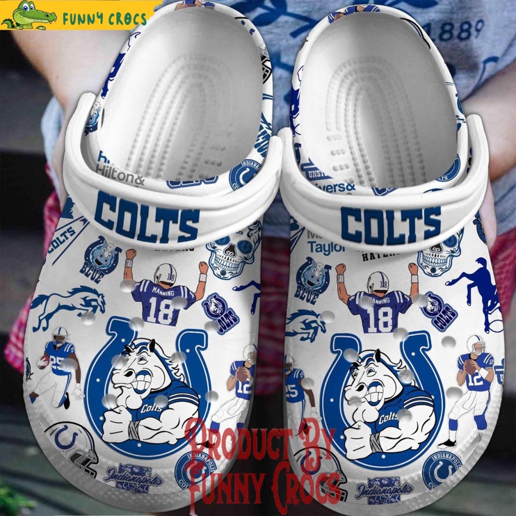 Indianapolis Colts NFL Crocs Shoes