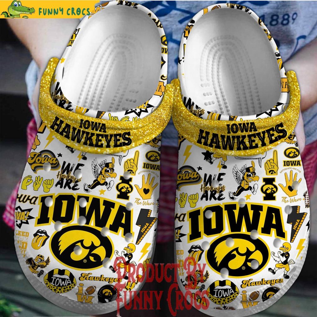 Iowa Hawkeyes Crocs