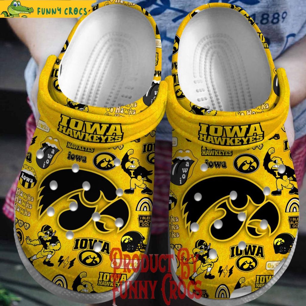 Iowa Hawkeyes NCAA Crocs