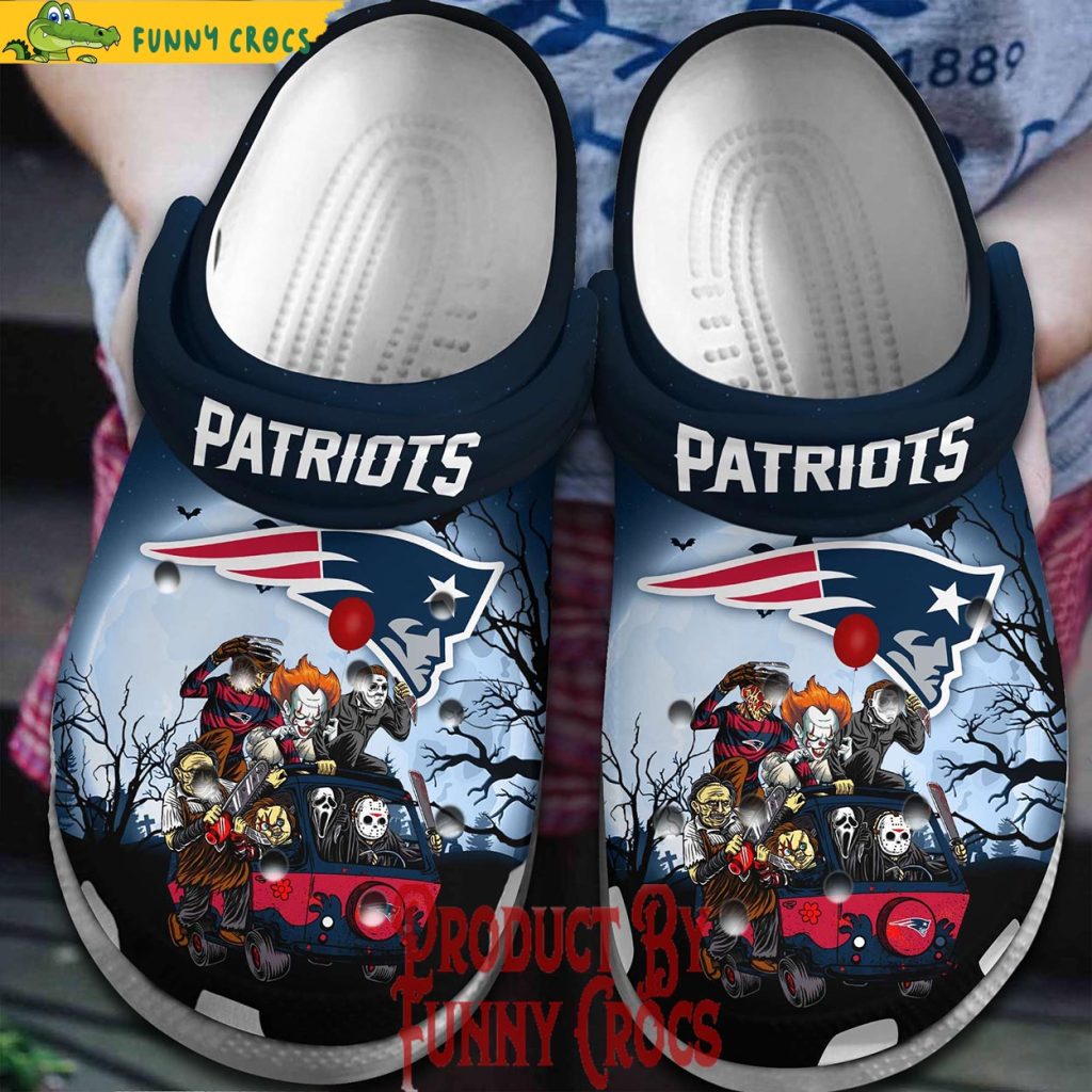 New England Patriot Halloween Crocs