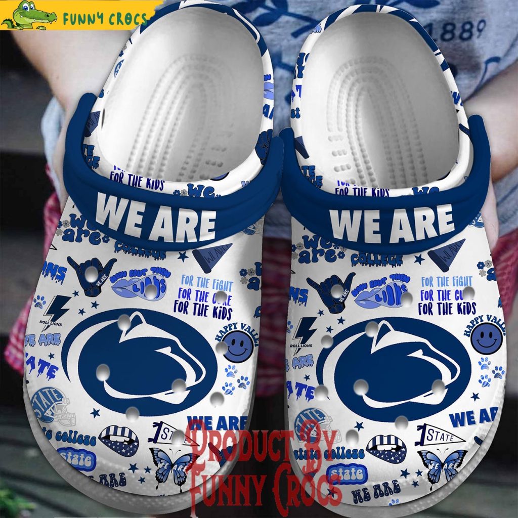 Penn State Nittany Lions Happy Valley United Crocs Shoes