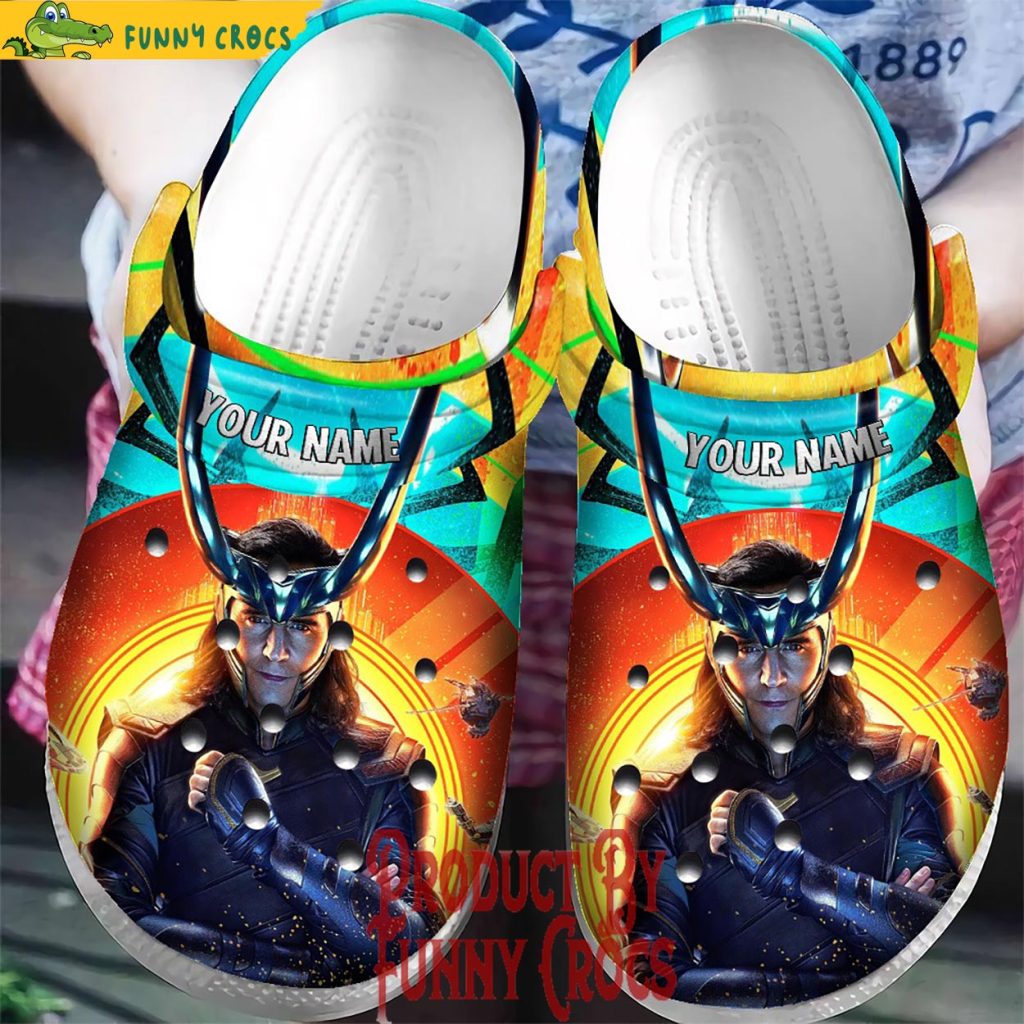 Personalized Loki Ragnarok Crocs For Adults