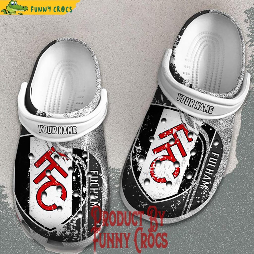 Personalized Premier League Fulham Crocs