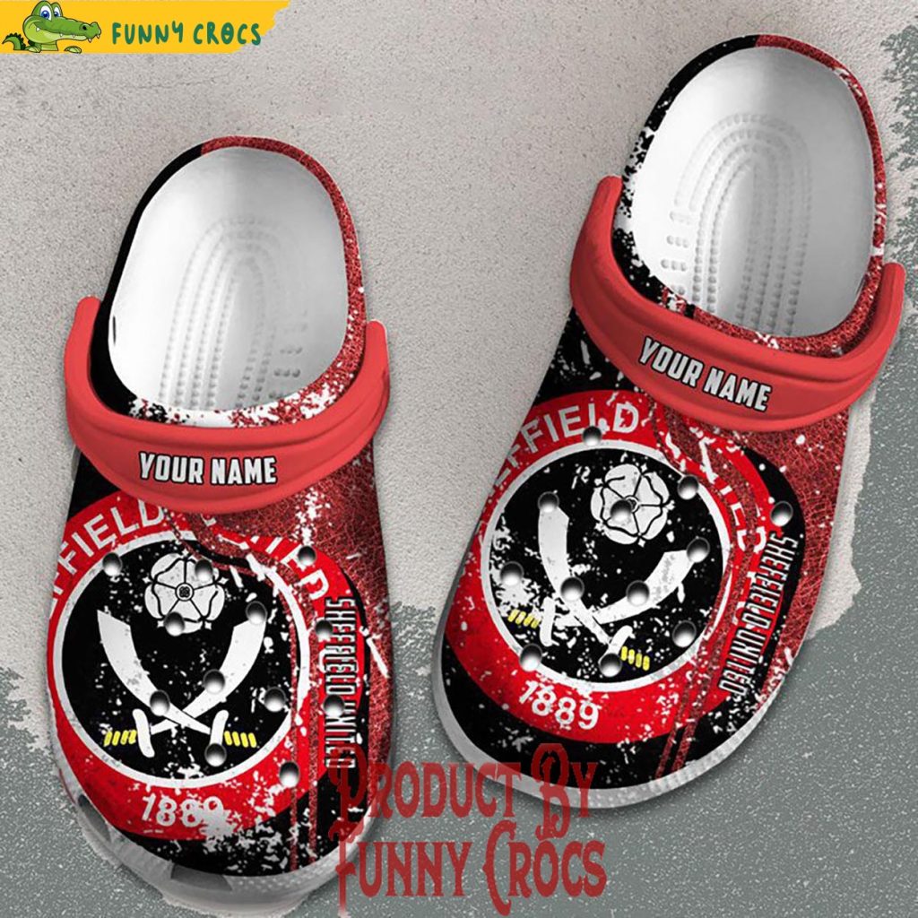 Personalized Premier League SheffieldUnited Crocs