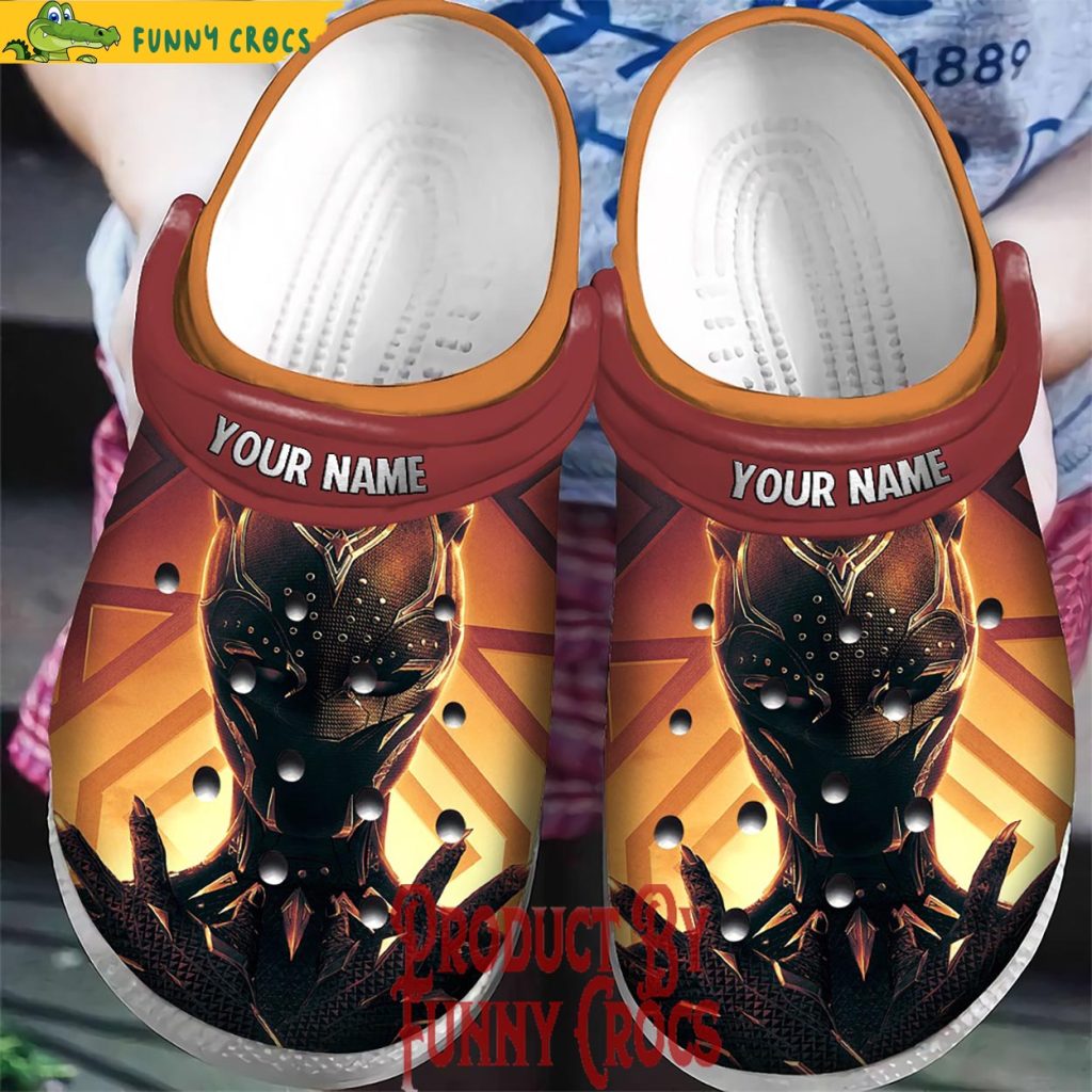 Personalized Shuri Black Panther Crocs Shoes