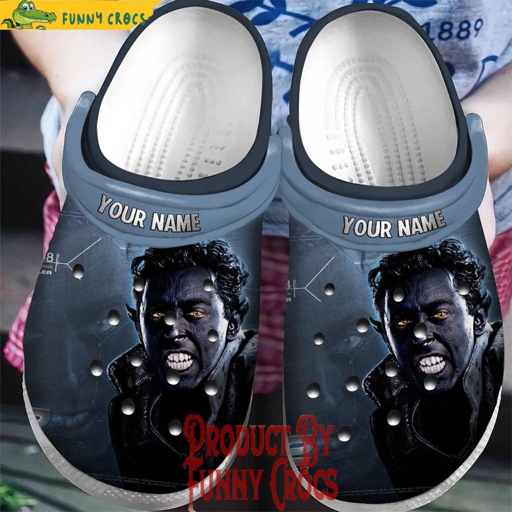 Personalized X-Men Nightcrawler Crocs Slippers