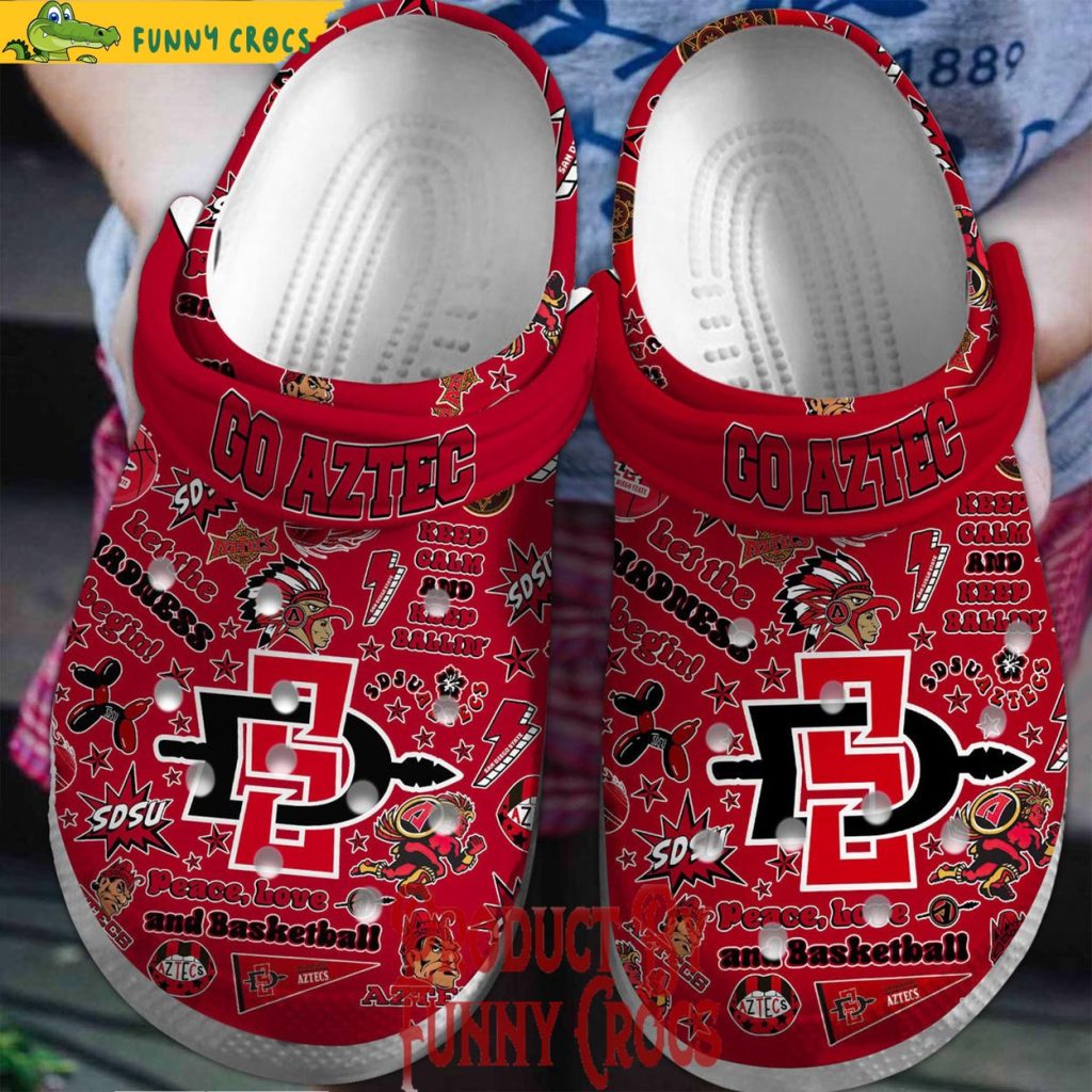 San Diego State Aztecs NCAA Crocs For Adults