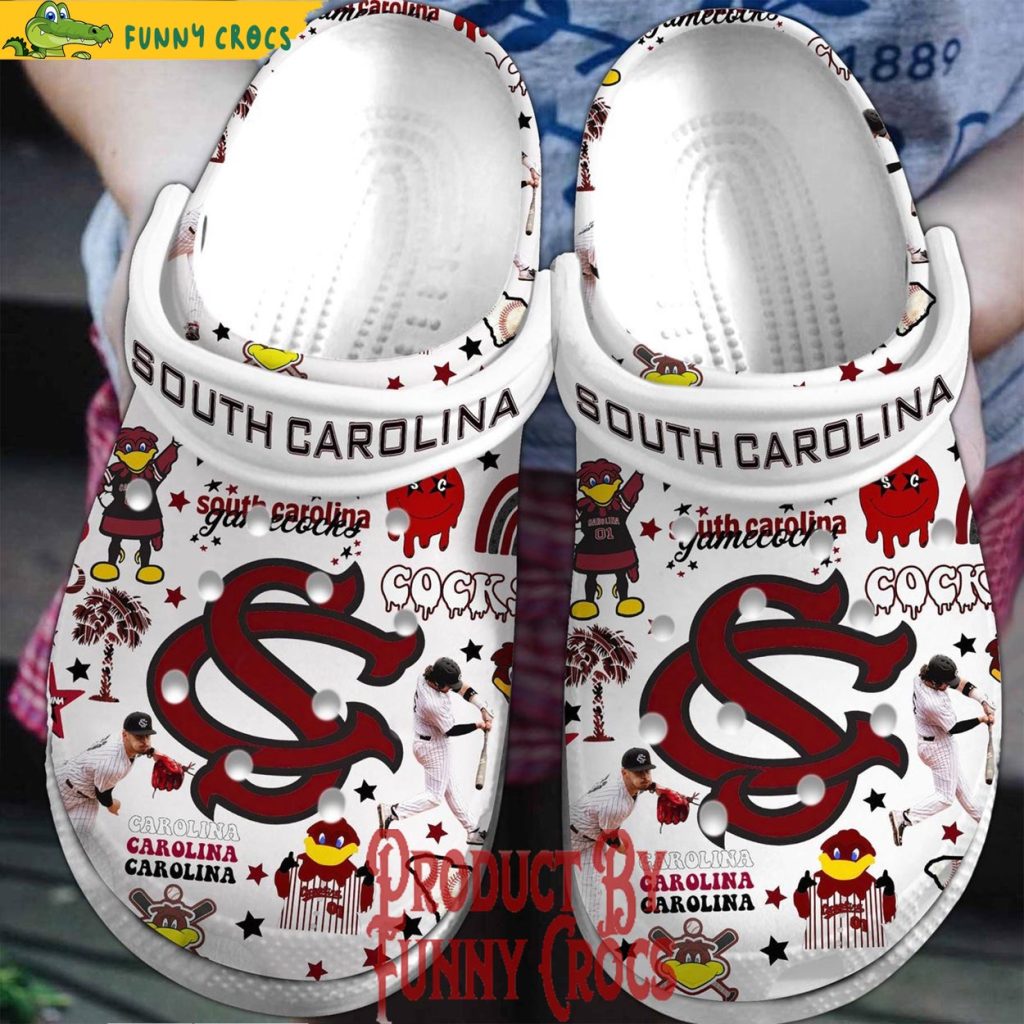 South Carolina Gamecocks Baseball Crocs Shoes