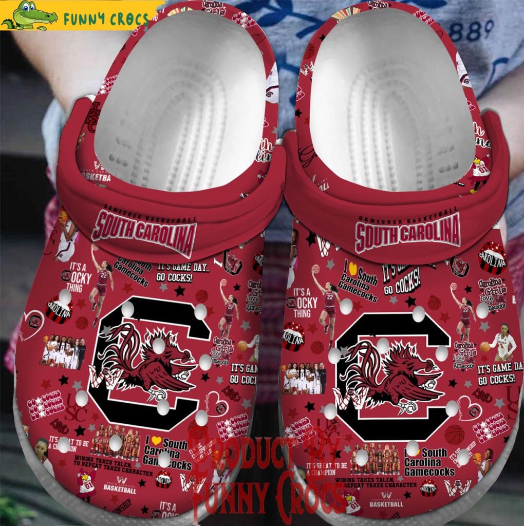 South Carolina Gamecocks Basketball Crocs Shoes