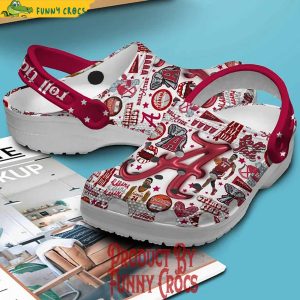 Alabama Crimson Tide Roll Tide Crocs Clog 3