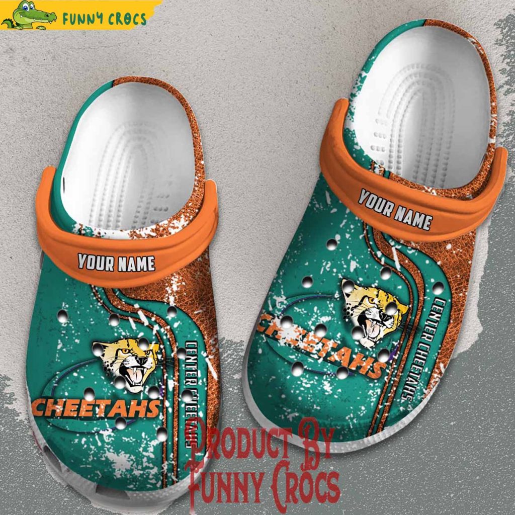 Custom Super Rugby Center Cheetahs Crocs