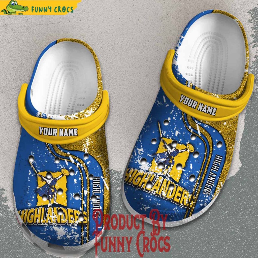 Custom Super Rugby Highlanders Crocs